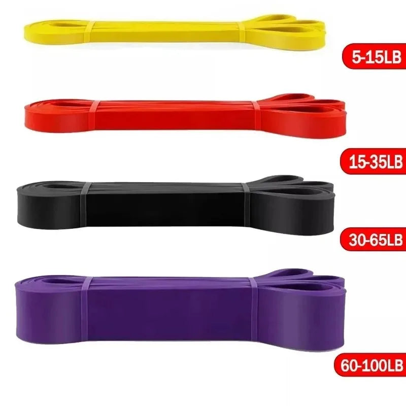 5~150Lbs Gym Resistance Bands Set Agility Training Kickboxing Training Yoga and Pilates Accessories Fitness Equipment Crossfit