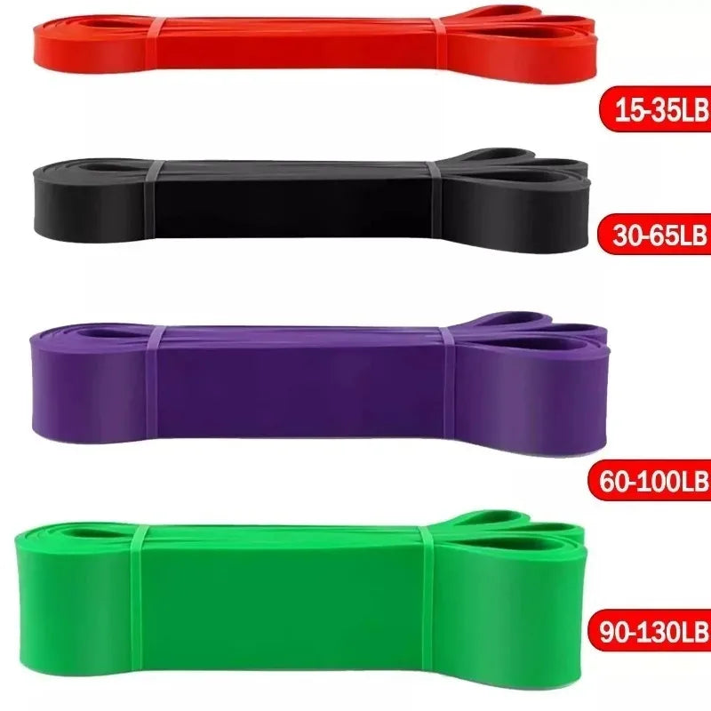 5~150Lbs Gym Resistance Bands Set Agility Training Kickboxing Training Yoga and Pilates Accessories Fitness Equipment Crossfit